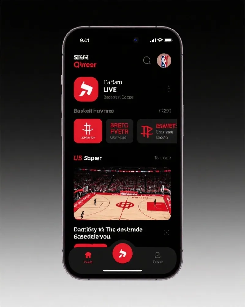 虎扑体育APP界面展示